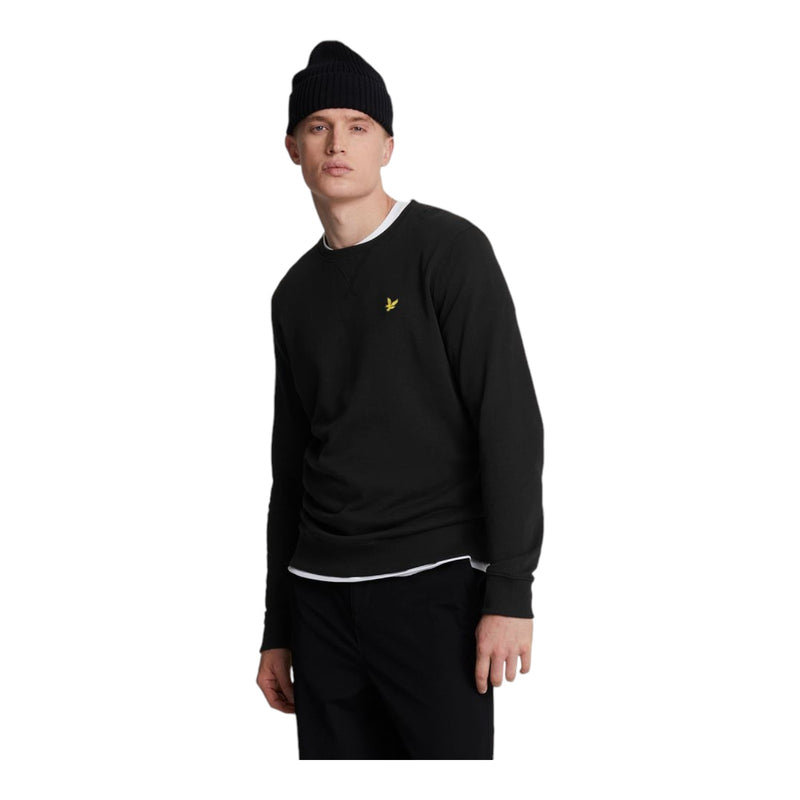 Felpe senza cappuccio Uomo Lyle & Scott - Crew Neck Sweatshirt - Nero