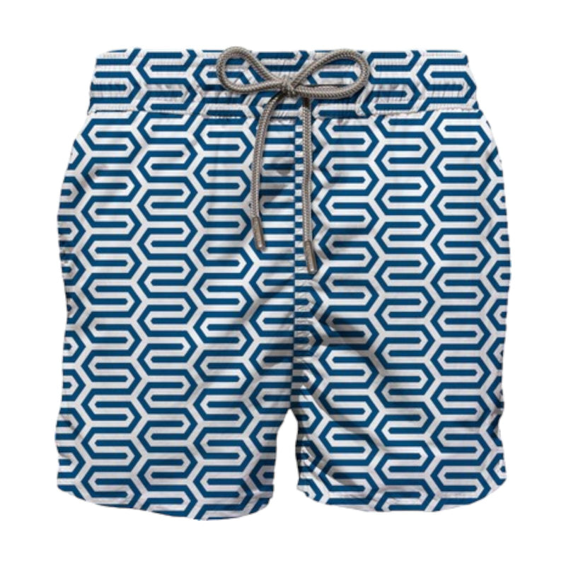 Pantaloncini e calzoncini Uomo Mc2 Saint Barth - Gustavia Classic Swim Short - Bianco