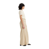 Pantaloni Donna Levi's - Pleated Wideleg Trouser - Beige