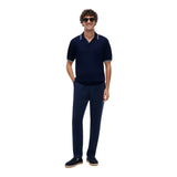 Polo Uomo Tommy Hilfiger - Dc Medium Texture Polo - Blu