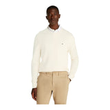 Maglioni Uomo Tommy Hilfiger - Essential Structure Crew Neck - Bianco