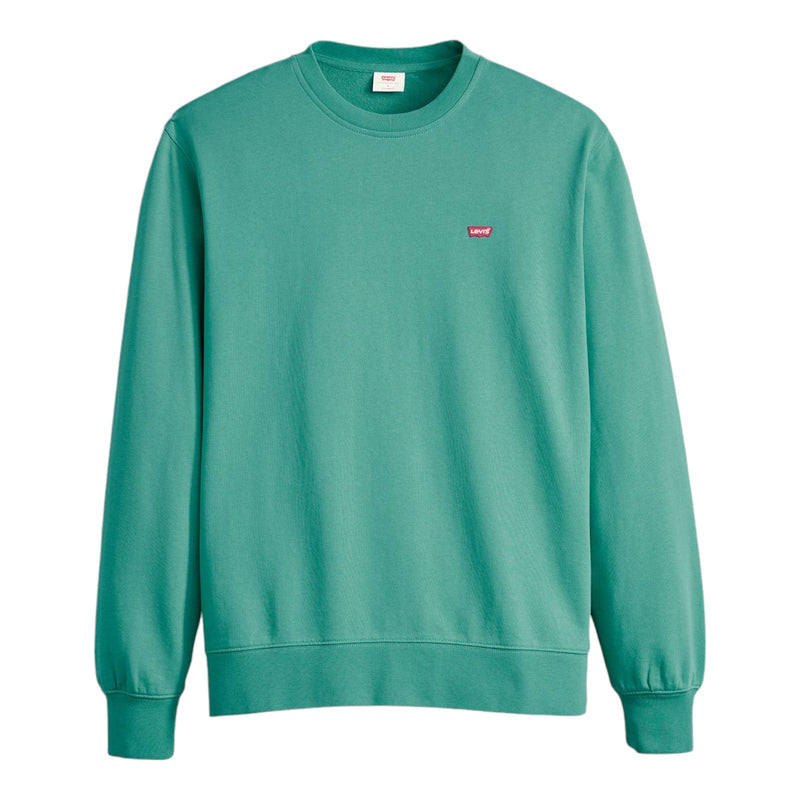 Felpe senza cappuccio Uomo Levi's - The Original Hm Crew - Verde