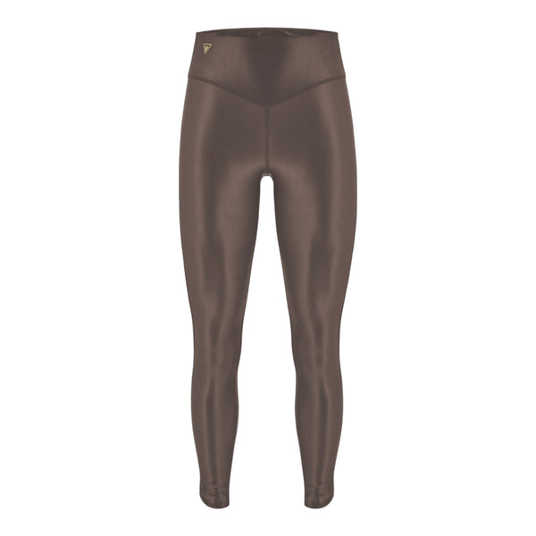 Leggings Donna MACRON CLUB HOUSE - Mch Fcf Wmn Camilla Yoga Leggings Brown - Marrone