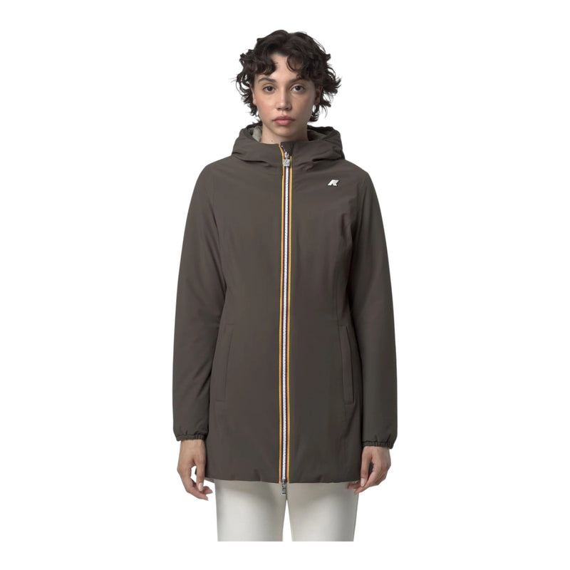 Giubbotti Donna K-Way - Denise St Warm Double - Oliva