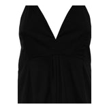 Vestiti casual Donna Alpha Studio - Abito S/M Lungo Popeline Unito - Nero