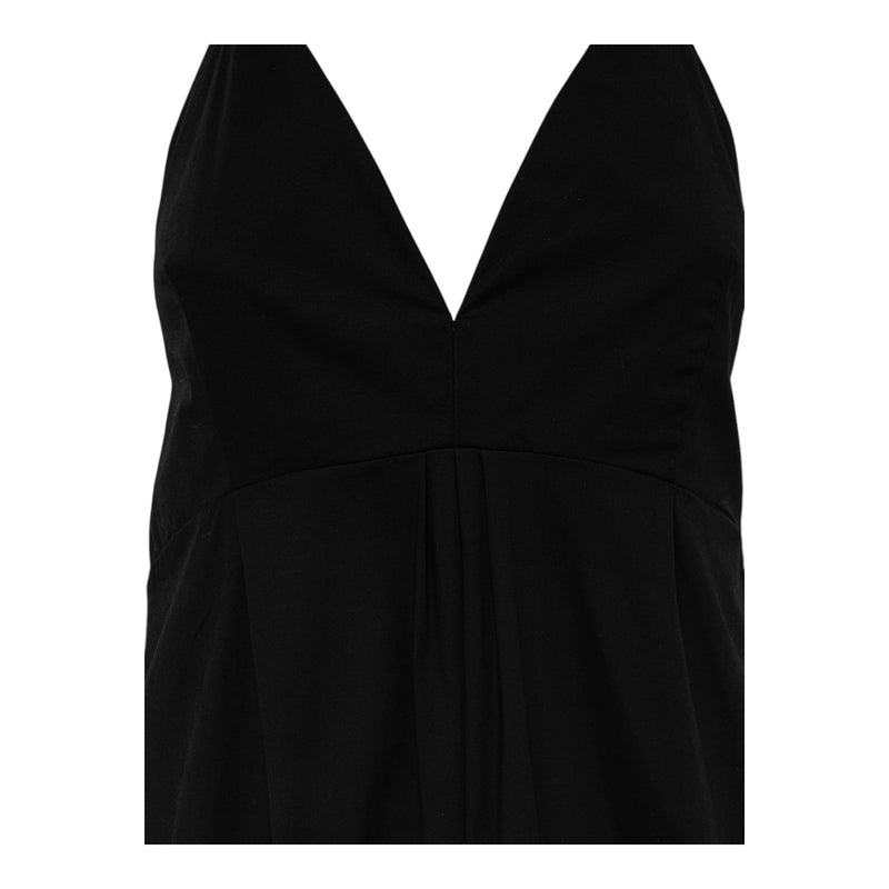 Vestiti casual Donna Alpha Studio - Abito S/M Lungo Popeline Unito - Nero
