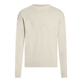 Maglie Uomo Calvin Klein - Ck Intarsia Mix Stitch Sweater - Beige