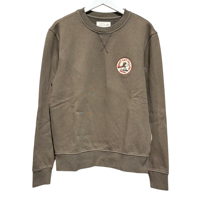 Felpe senza cappuccio Uomo Bl'ker - Blker Felpa Grafica Girocollo - Marrone