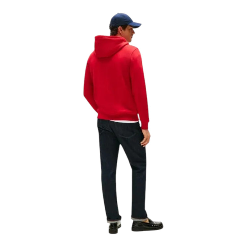 Felpe con cappuccio Uomo Tommy Hilfiger - Oval Graphic Hoodie - Rosso