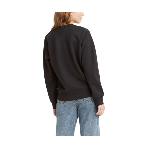 Felpe senza cappuccio Donna Levi's - Graphic Standard Crewneck Sweatshirt - Nero