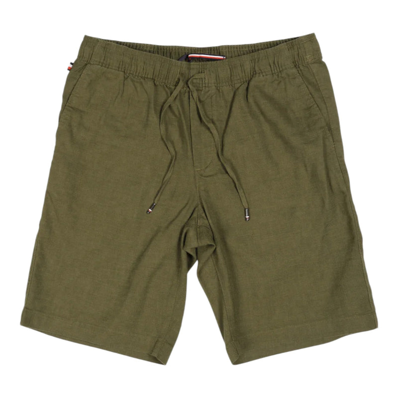 Bermuda Uomo Tommy Hilfiger - Harlem Po Linen Short - Verde