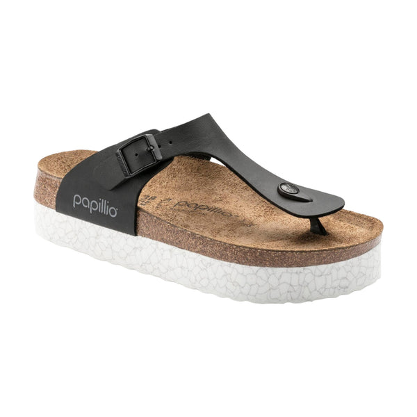 Ciabatte Donna Birkenstock - Gizeh Papillio - Nero