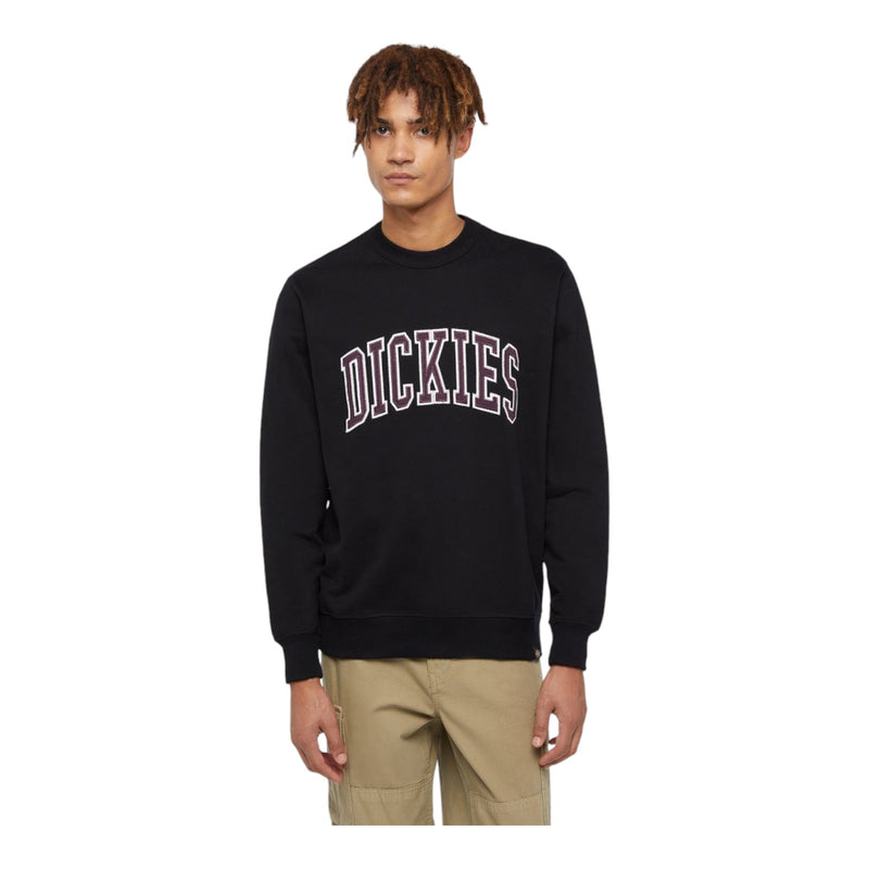Felpe senza cappuccio Uomo Dickies - Aitkin Sweatshirt - Nero