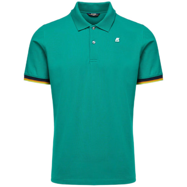 Polo Uomo K-Way - Polo Manica Corta Vincent - Verde