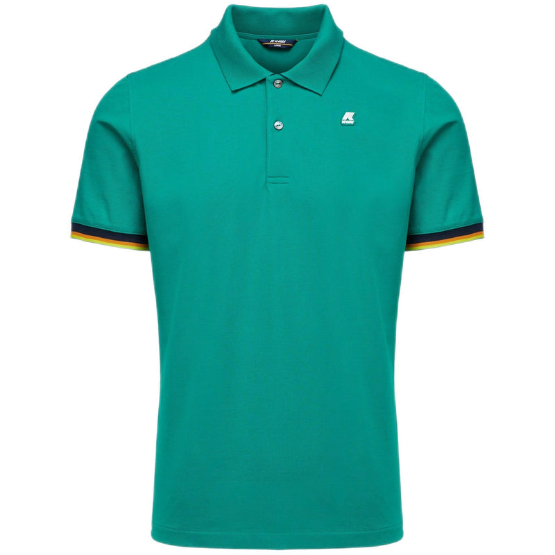 Polo Uomo K-Way - Polo Manica Corta Vincent - Verde