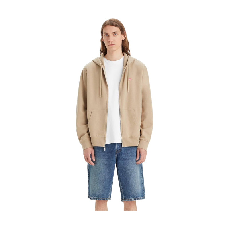 Felpe con cappuccio Uomo Levi's - The Original Hm Zip-Up Hoodie - Beige