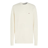 Maglioni Uomo Tommy Hilfiger - Essential Structure Crew Neck - Bianco
