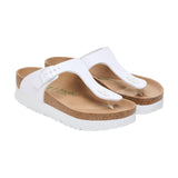 Sandali Donna Birkenstock - Gizeh Platform white veg, Birko Flor - Bianco