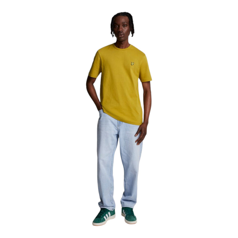 T-shirt Uomo Lyle & Scott - Plain T-Shirt - Senape