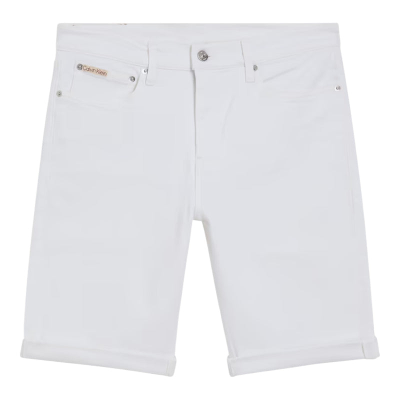 Bermuda Uomo Calvin Klein - Slim Short - Bianco