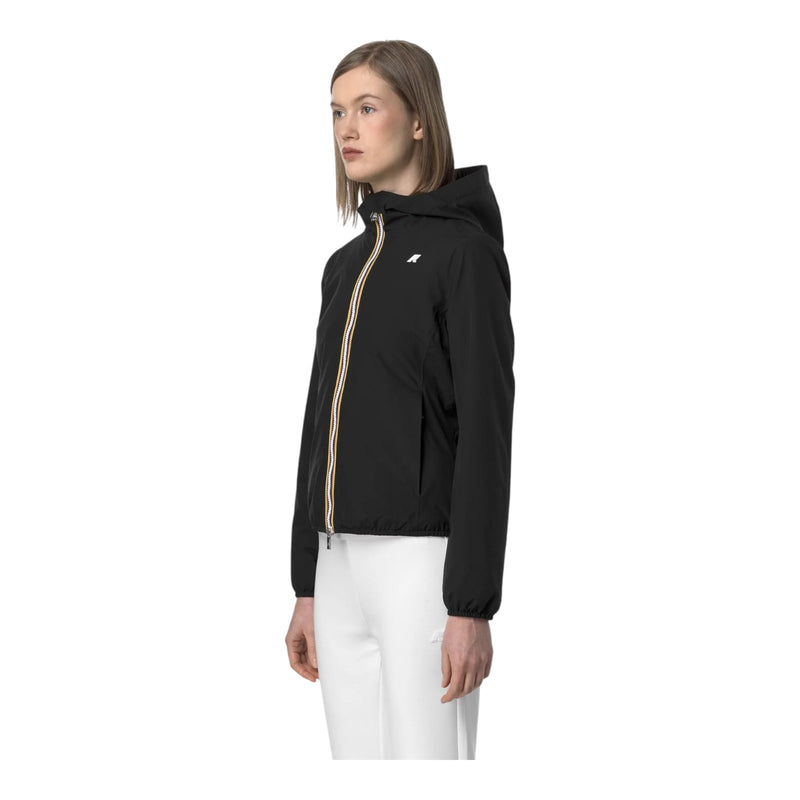 Giubbini Donna K-Way - Lily Stretch Poly Jersey - Nero