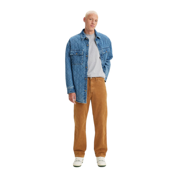 Pantaloni Uomo Levi's - 568 Stay Loose Carpenter Dark Ginger Btm - Marrone