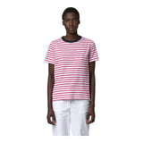 T-shirt Donna K-Way - Emili Stripes - Rosa