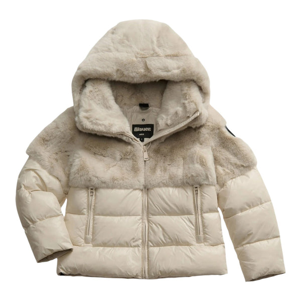 Giubbini Ragazza Blauer - Fanevil Junior	Giubbini Corti Imbottito Ovatta - Grigio