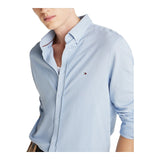 Camicie casual Uomo Tommy Hilfiger - Performance Oxf Pique Sf Shirt - Azzurro