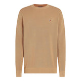 Maglioni Uomo Tommy Hilfiger - Essential Structure Crew Neck - Cammello