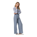 Pantaloni Donna Surkana - Pantaloni larghi - Blu
