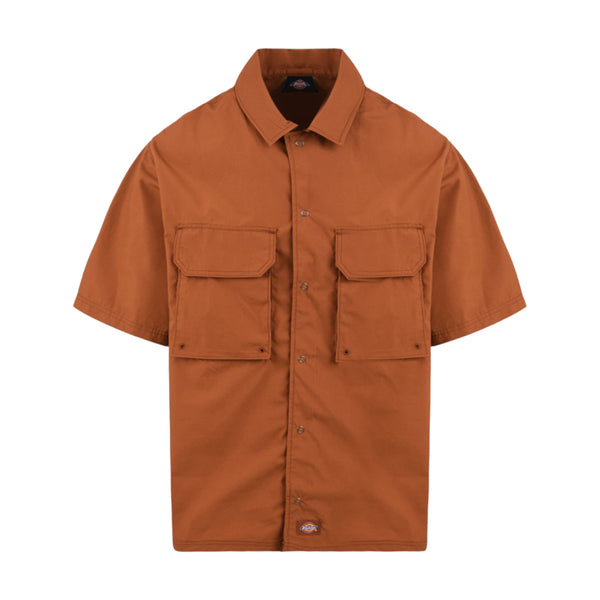 Camicie casual Uomo Dickies - Fishersville Shirt - Arancione