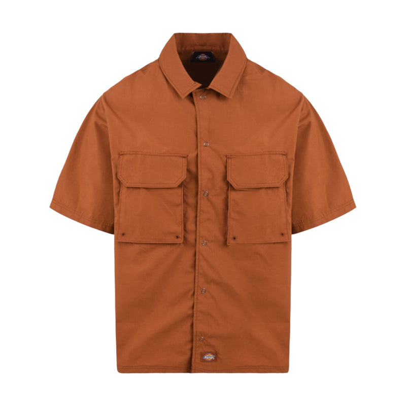 Camicie casual Uomo Dickies - Fishersville Shirt - Arancione