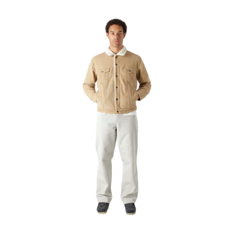 Giubbotti Uomo Levi's - Type Iii Sherpa Trucker Jacket - Beige