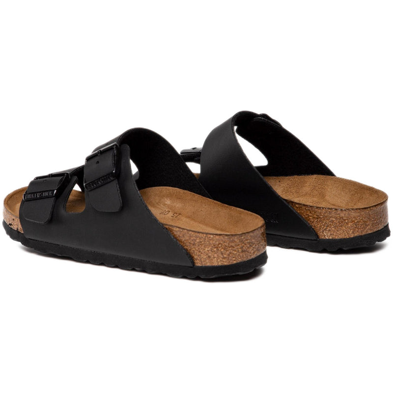 Sandali Unisex Birkenstock - Arizona SFB black, Birko Flor Calz.S - Nero