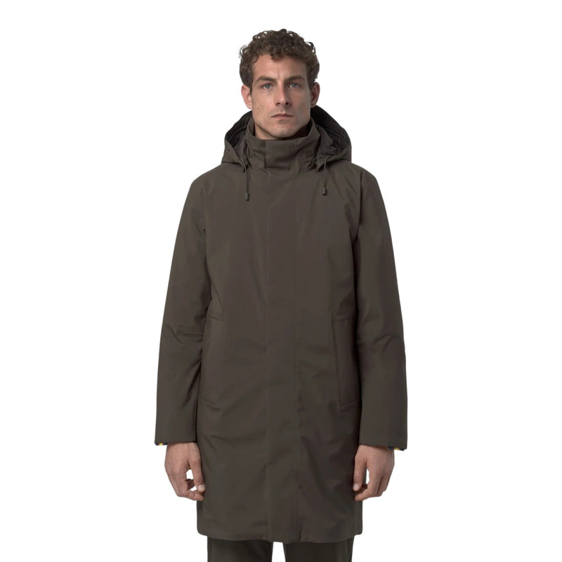 Giubbotti Uomo K-Way - Thomal Bonded Padded - Oliva