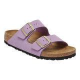Sandali Donna Birkenstock - Arizona Crocus Nubuck Leather - Lilla