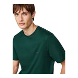 T-shirt Uomo Tommy Hilfiger - Essential Reg Fit Solid Tee - Verde