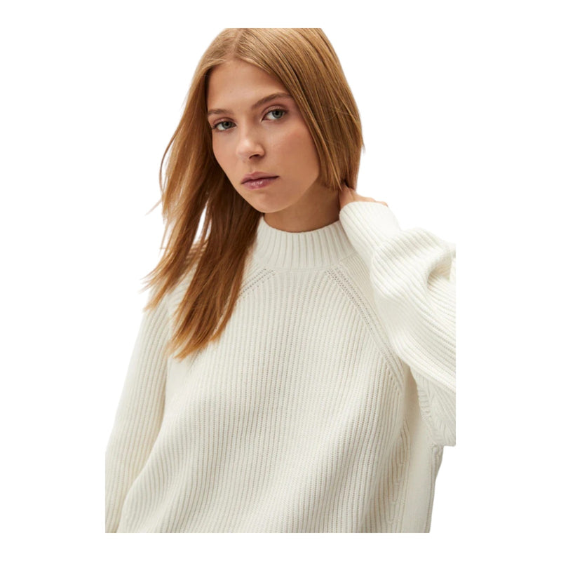 Felpe senza cappuccio Donna Calvin Klein - Loose Sweater - Bianco