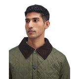 Giubbotti Uomo Barbour International - Heritage Liddesdale Quilt - Oliva