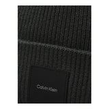 Berretti in maglia Donna Calvin Klein - Cotton/Wool Fine Rib Beanie - Verde