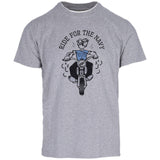 T-shirt Uomo Bl'ker - Grafica Navy Rider - Grigio