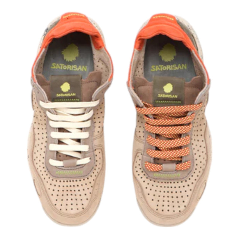 Sneaker Unisex Satorisan - Chacrona Laser Premium - Avorio