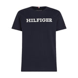 T-shirt Uomo Tommy Hilfiger - Monotype Embro Graph - Blu