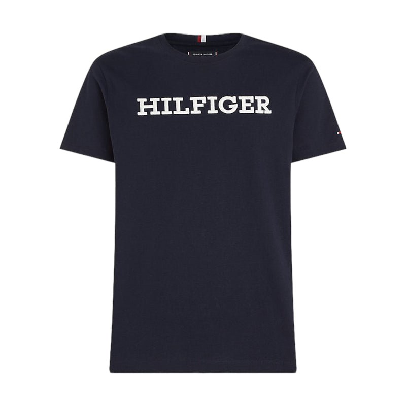 T-shirt Uomo Tommy Hilfiger - Monotype Embro Graph - Blu