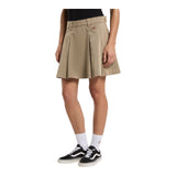 Gonne casual Donna Dickies - Unionville Work Skirt Pleated - Sabbia