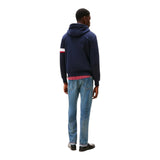 Felpe con cappuccio Uomo Tommy Hilfiger - Rwb Insert Hoodie - Blu