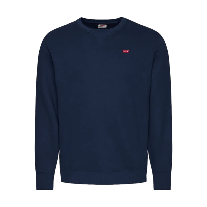 Felpe senza cappuccio Uomo Levi's - The Original Hm Crew - Blu