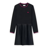 Abiti casual Ragazza Lacoste - Lcg Pleated Dress - Nero