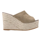 Sandali Donna Espadrilles - Flash Velour - Fango